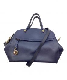 FURLA（フルラ）の古着「2WAYバッグ」｜ネイビー