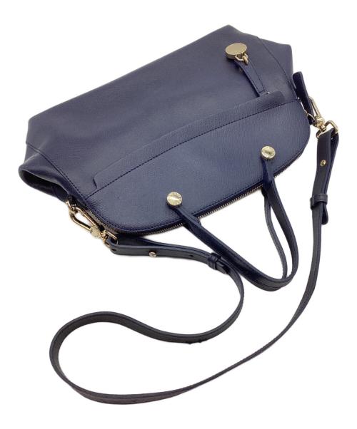 FURLA（フルラ）FURLA (フルラ) 2WAYバッグ ネイビーの古着・服飾アイテム