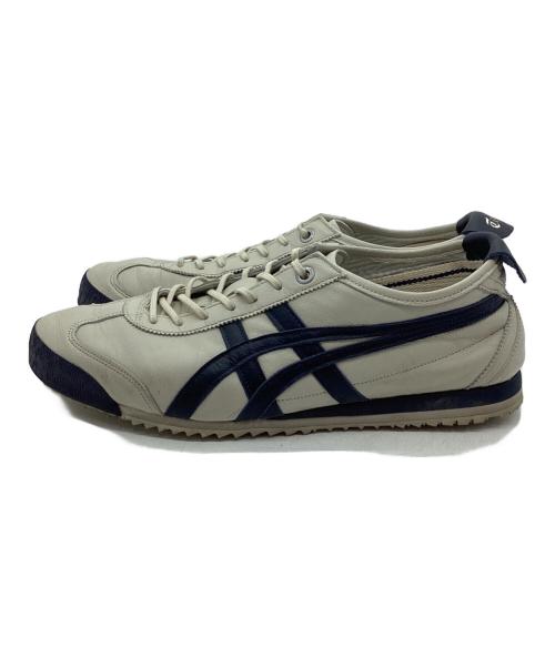 Onitsuka Tiger（オニツカタイガー）Onitsuka Tiger (オニツカタイガー) スニーカー アイボリー×ネイビー サイズ:25.5の古着・服飾アイテム