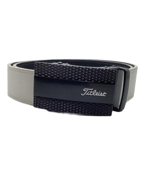 Titleist（タイトリスト）Titleist (タイトリスト) ベルト ホワイト×ブラックの古着・服飾アイテム