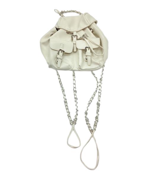 pellicule（ペリキュール）pellicule (ペリキュール) バッグ ホワイト 未使用品の古着・服飾アイテム