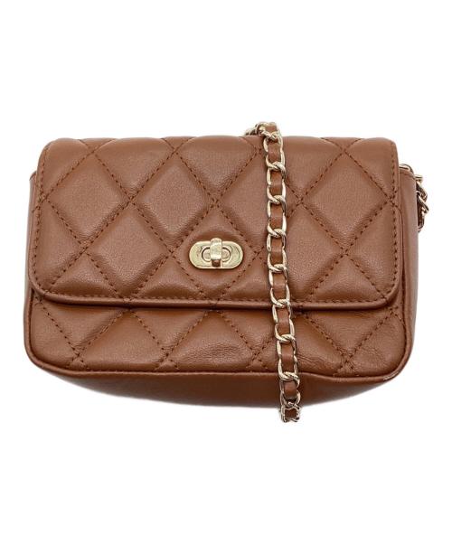 VING TROIS（バントロア）VING TROIS (バントロア) ショルダーバッグ ブラウンの古着・服飾アイテム