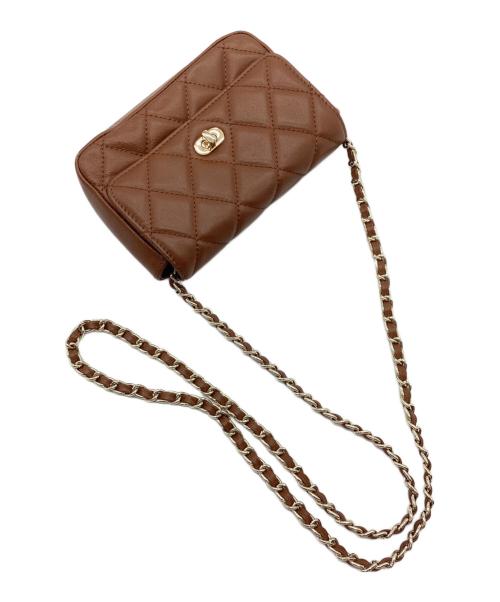 VING TROIS（バントロア）VING TROIS (バントロア) ショルダーバッグ ブラウンの古着・服飾アイテム