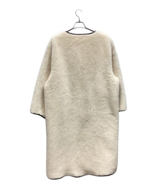 AKTE（アクテ）AKTE (アクテ) ボアコート ホワイト サイズ:Fの古着・服飾アイテム