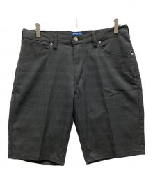 Wrangler（ラングラー）の古着「チェックハーフパンツ」｜グレー