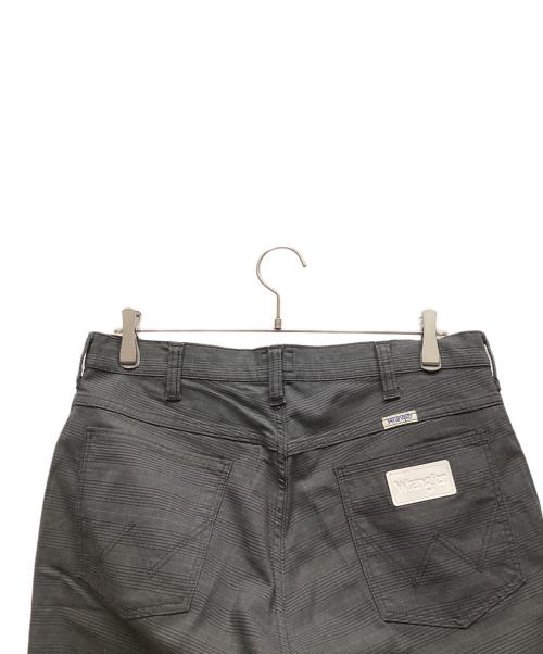 Wrangler（ラングラー）Wrangler (ラングラー) チェックハーフパンツ グレー サイズ:Lの古着・服飾アイテム