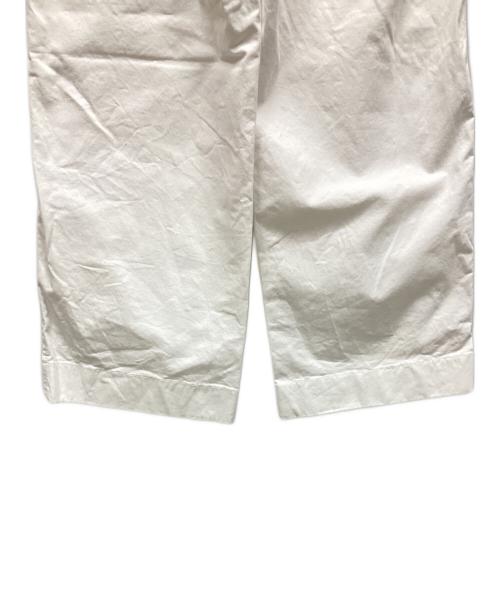 POLO RALPH LAUREN（ポロ・ラルフローレン）POLO RALPH LAUREN (ポロ・ラルフローレン) ワイドパンツ ホワイト サイズ:W26の古着・服飾アイテム