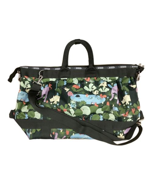 LeSportsac（レスポートサック）LeSportsac (レスポートサック) 2WAYバッグ グリーンの古着・服飾アイテム
