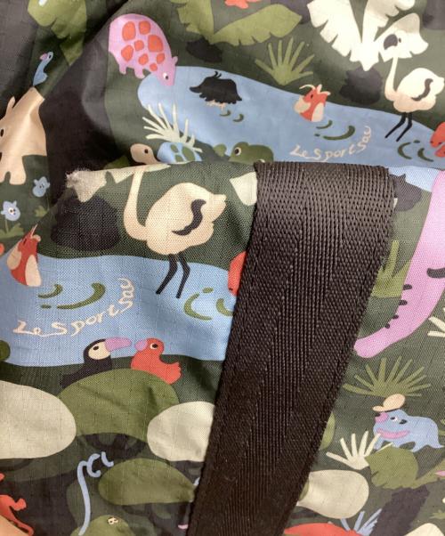 LeSportsac（レスポートサック）LeSportsac (レスポートサック) 2WAYバッグ グリーンの古着・服飾アイテム
