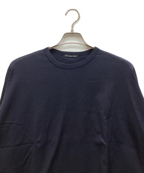 mizuiro-ind（ミズイロインド）mizuiro-ind (ミズイロインド) 長袖カットソー ネイビー サイズ:表記なしの古着・服飾アイテム