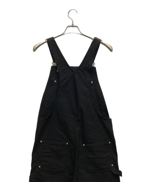 CarHartt（カーハート）CarHartt (カーハート) オーバーオール ブラック サイズ:W30の古着・服飾アイテム