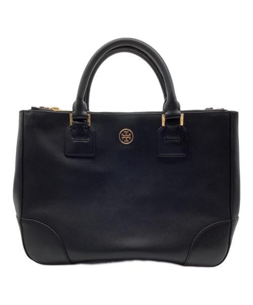 TORY BURCH（トリーバーチ）TORY BURCH (トリーバーチ) 2WAYバッグ ブラックの古着・服飾アイテム