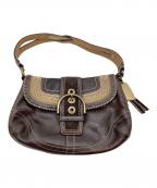COACHコーチ）の古着「ワンショルダーバッグ」｜ブラウン