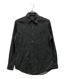 POLO RALPH LAUREN（ポロ・ラルフローレン）の古着「長袖シャツ」｜グレー