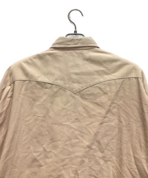 Wrangler（ラングラー）Wrangler (ラングラー) URBAN RESEARCH (アーバンリサーチ) ウエスタンシャツ ベージュ サイズ:表記なしの古着・服飾アイテム