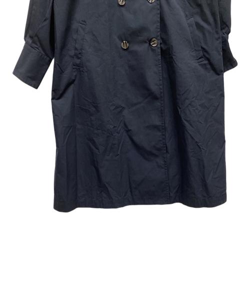BEAMS HEART（ビームスハート）BEAMS HEART (ビームスハート) ノーカラーコート ネイビー サイズ:Mの古着・服飾アイテム