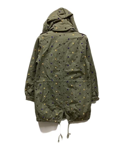 WORLD WIDE LOVE（ワールドワイドラブ）WORLD WIDE LOVE (ワールドワイドラブ) モッズコート オリーブ サイズ:1の古着・服飾アイテム