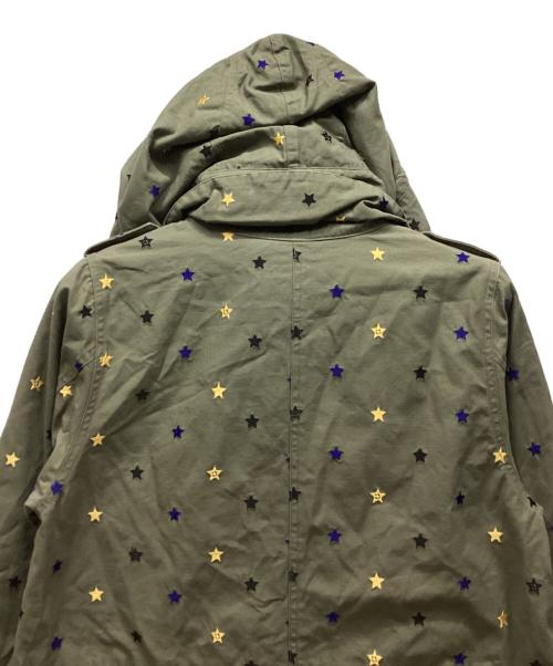 WORLD WIDE LOVE（ワールドワイドラブ）WORLD WIDE LOVE (ワールドワイドラブ) モッズコート オリーブ サイズ:1の古着・服飾アイテム