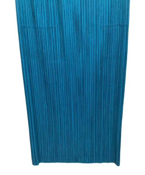 PLEATS PLEASE（プリーツプリーズ）PLEATS PLEASE (プリーツプリーズ) スカート ブルー サイズ:4の古着・服飾アイテム