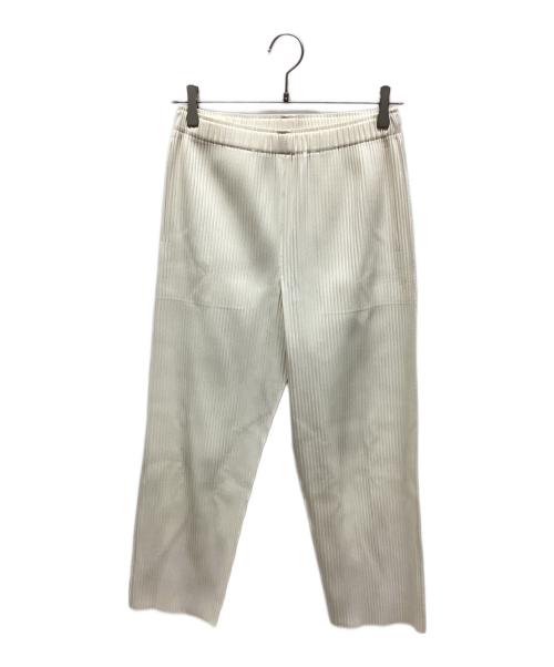 ISSEY MIYAKE me（イッセイ ミヤケ ミー）ISSEY MIYAKE me (イッセイ ミヤケ ミー) パンツ ホワイト サイズ:-の古着・服飾アイテム