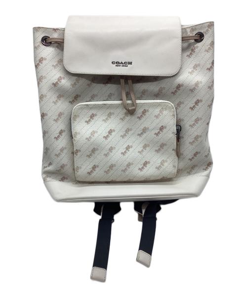 COACH（コーチ）COACH (コーチ) リュック ベージュの古着・服飾アイテム