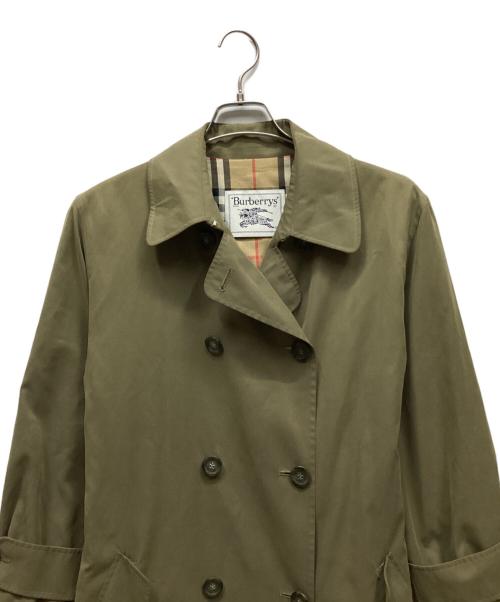 Burberry's（バーバリー）Burberry's (バーバリー) トレンチコート グリーン サイズ:表記なしの古着・服飾アイテム