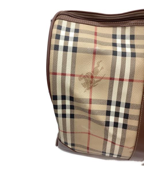 Burberry's（バーバリー）Burberry's (バーバリー) ボストンバッグ ブラウンの古着・服飾アイテム