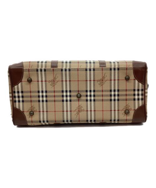 Burberry's（バーバリー）Burberry's (バーバリー) ボストンバッグ ブラウンの古着・服飾アイテム