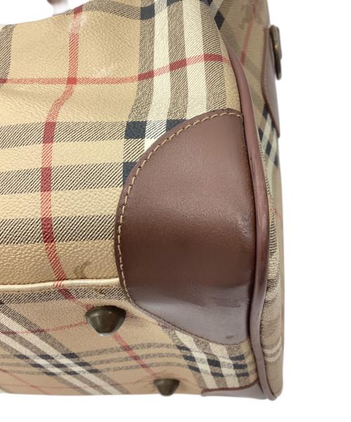 Burberry's（バーバリー）Burberry's (バーバリー) ボストンバッグ ブラウンの古着・服飾アイテム