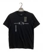 ARMANI EXCHANGEアルマーニ エクスチェンジ）の古着「Tシャツ」｜ブラック
