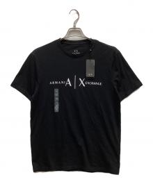 ARMANI EXCHANGE（アルマーニ エクスチェンジ）の古着「Tシャツ」｜ブラック