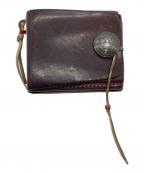 ALZNI-）の古着「パイソンレザーウォレット」｜カーキ