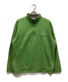 Columbia（コロンビア）の古着「ハーフジップスウェット」｜グリーン