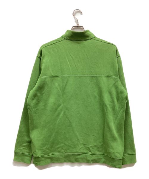 Columbia（コロンビア）Columbia (コロンビア) ハーフジップスウェット グリーン サイズ:XLの古着・服飾アイテム