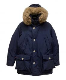 BEAMS×WOOLRICH（ビームス×ウールリッチ）の古着「ダウンジャケット」｜ネイビー