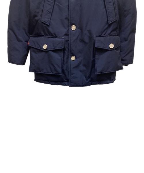 BEAMS（ビームス）BEAMS (ビームス) WOOLRICH (ウールリッチ) ダウンジャケット ネイビー サイズ:XSの古着・服飾アイテム