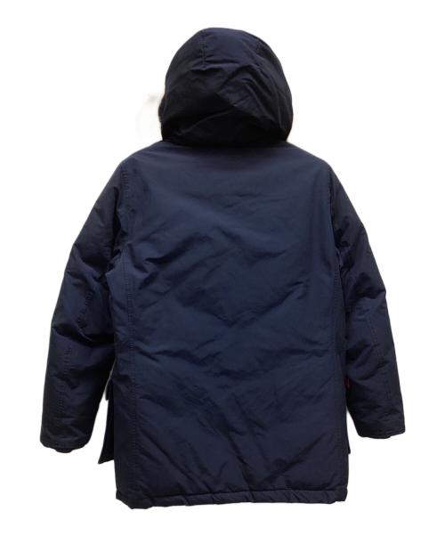 BEAMS（ビームス）BEAMS (ビームス) WOOLRICH (ウールリッチ) ダウンジャケット ネイビー サイズ:XSの古着・服飾アイテム