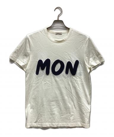 中古・古着通販】MONCLER (モンクレール) 半袖Tシャツ ホワイト サイズ