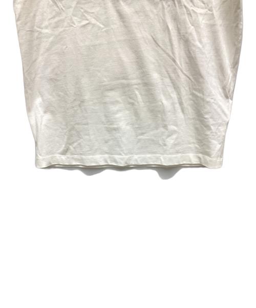 MONCLER（モンクレール）MONCLER (モンクレール) 半袖Tシャツ ホワイト サイズ:Mの古着・服飾アイテム