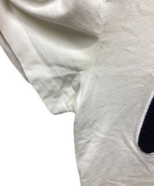MONCLER（モンクレール）MONCLER (モンクレール) 半袖Tシャツ ホワイト サイズ:Mの古着・服飾アイテム