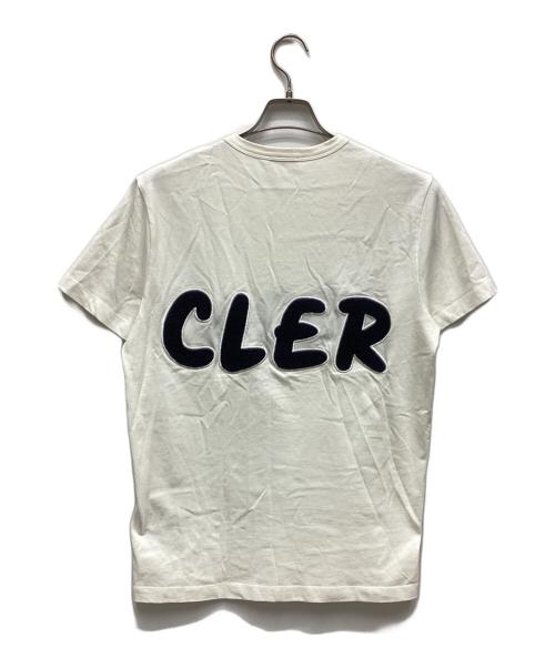 MONCLER（モンクレール）MONCLER (モンクレール) 半袖Tシャツ ホワイト サイズ:Mの古着・服飾アイテム