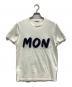 MONCLER（モンクレール）の古着「半袖Tシャツ」｜ホワイト