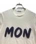 MONCLER (モンクレール) 半袖Tシャツ ホワイト サイズ:M：9000円