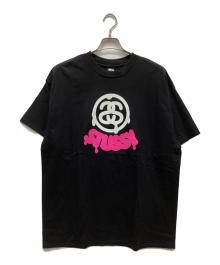 stussy（ステューシー）の古着「半袖Tシャツ」｜ブラック