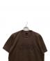 stussy (ステューシー) 半袖Tシャツ ブラウン サイズ:XL：5000円