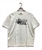 stussyステューシー）の古着「半袖Tシャツ」｜ホワイト