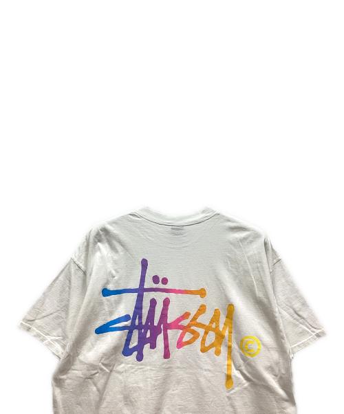 stussy（ステューシー）stussy (ステューシー) 半袖Tシャツ ホワイト サイズ:XLの古着・服飾アイテム