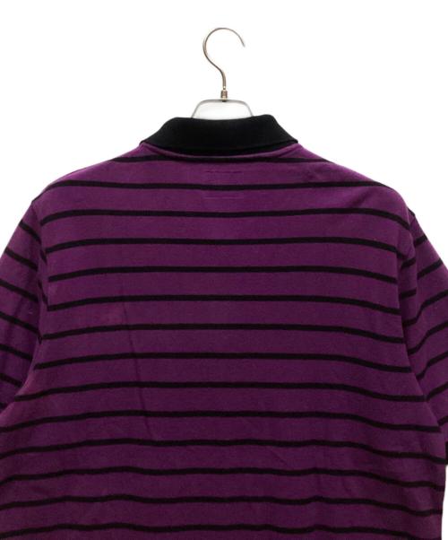 stussy（ステューシー）stussy (ステューシー) ポロシャツ パープル サイズ:XLの古着・服飾アイテム