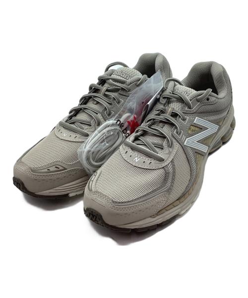 NEW BALANCE（ニューバランス）NEW BALANCE (ニューバランス) スニーカー ベージュ サイズ:27 未使用品の古着・服飾アイテム