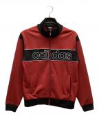 adidasアディダス）の古着「トラックジャケット」｜レッド×ブラック